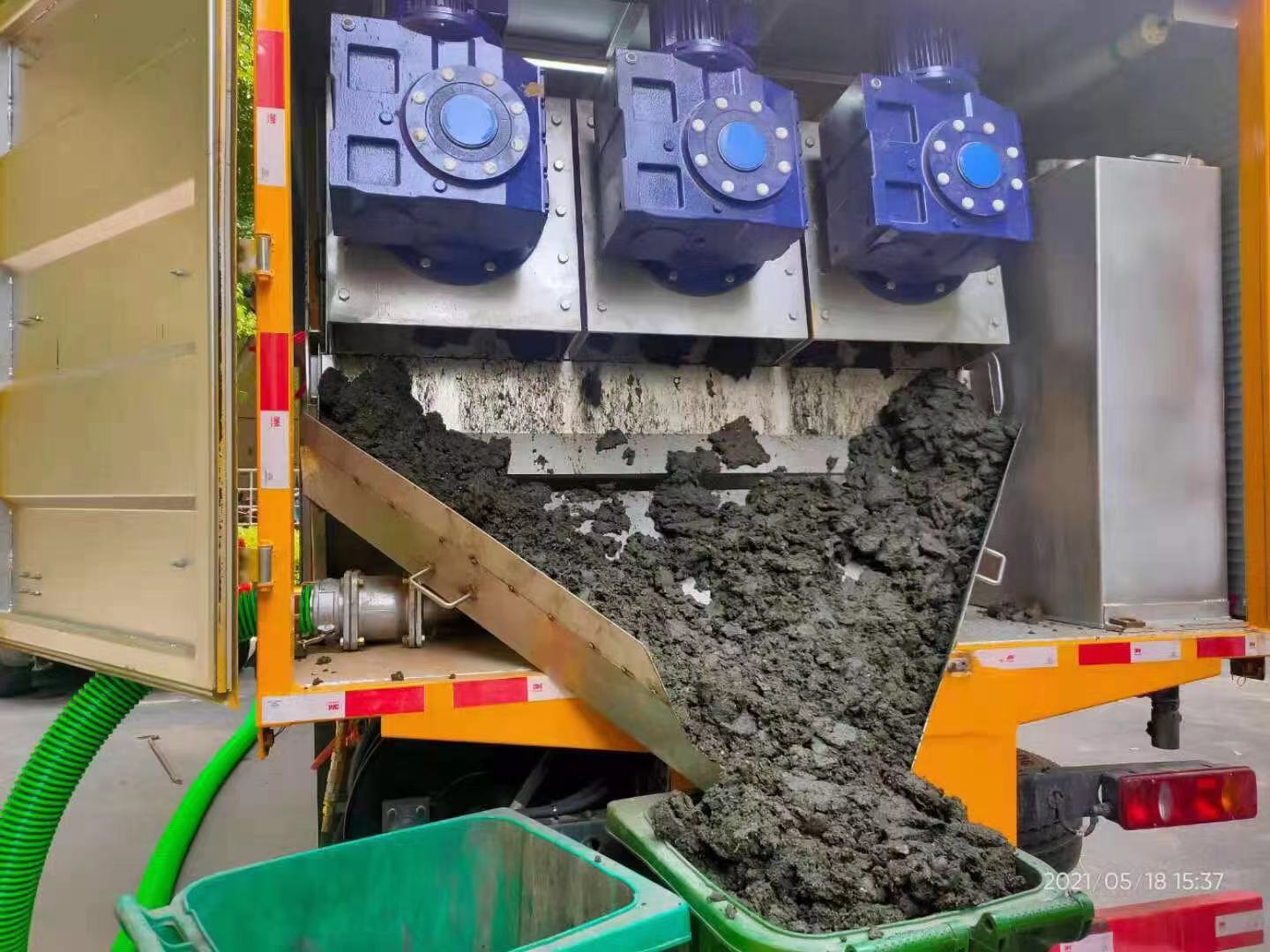 郎溪化粪池清掏城市维护站-泥浆净化干湿分离处理